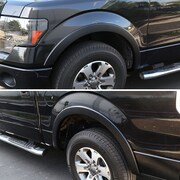 OE Style Black PP Fender Flares For 2015-2017 Ford F-150 - 4-Piece Set